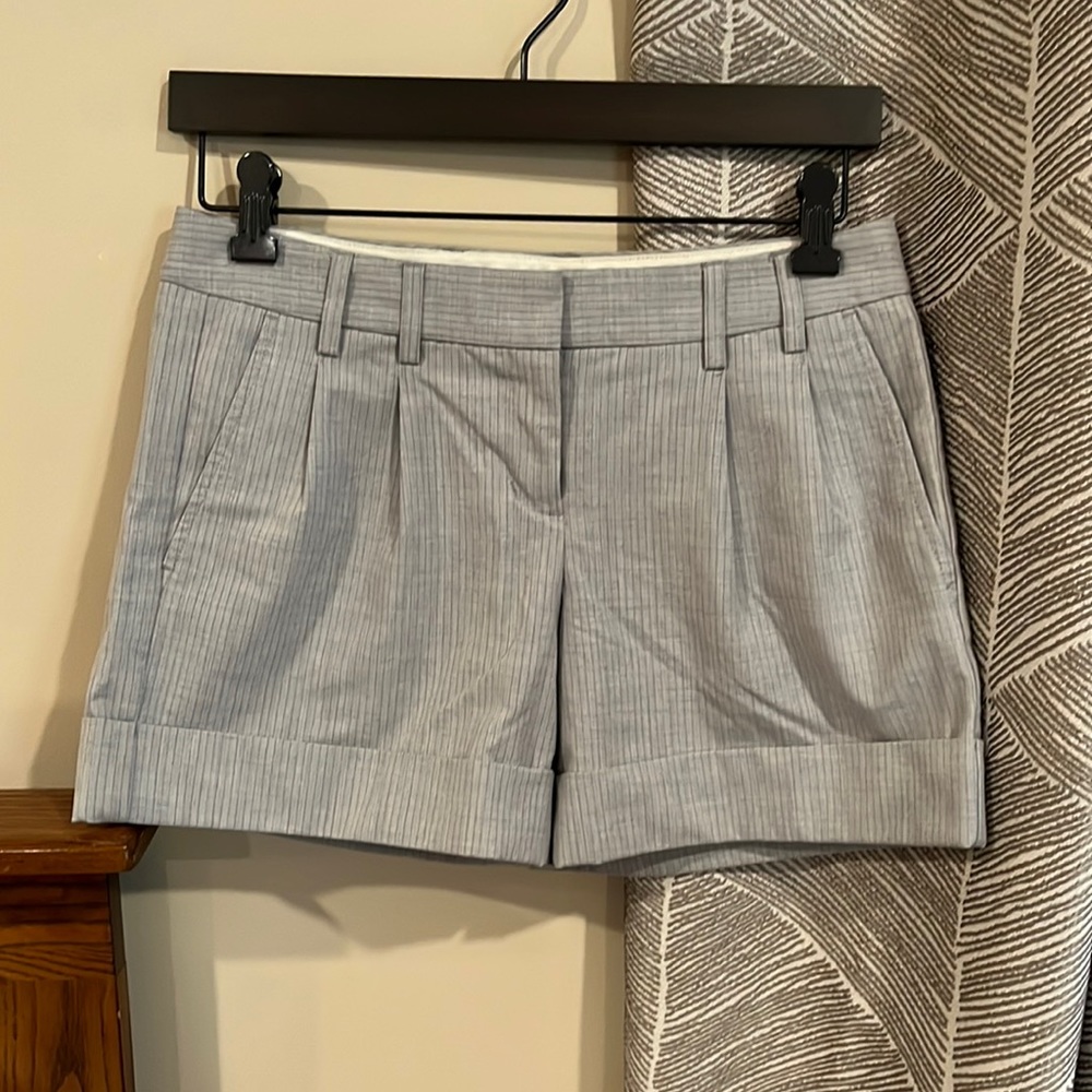 Express Design Studio Editor Pinstripe Shorts - Size 0